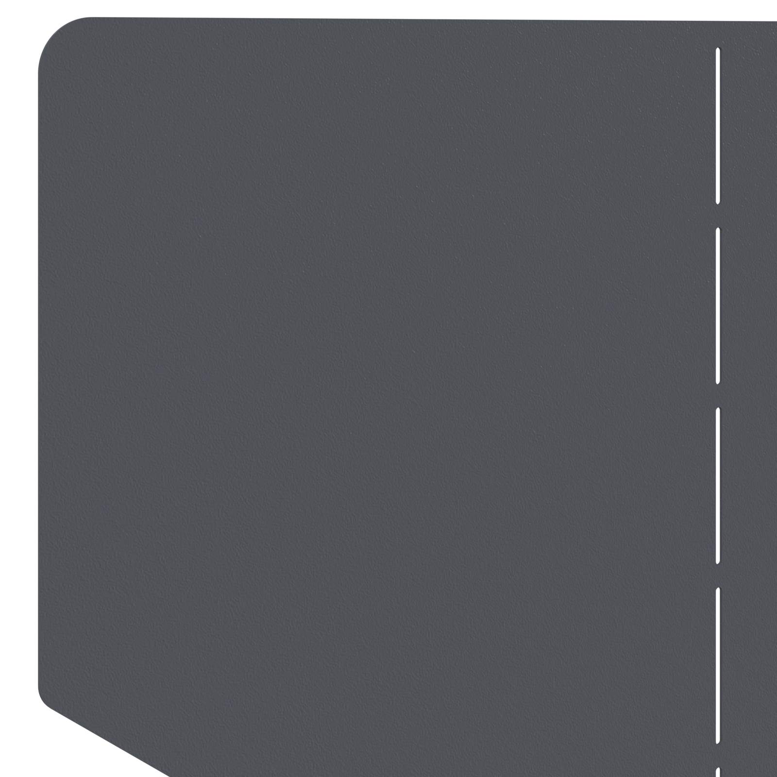 Gazonrand 100 x 45 cm Staal Antracietkleurig