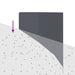 Gazonrand 100 x 45 cm Staal Antracietkleurig