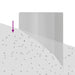 Gazonrand 100 x 45 cm Staal Zilverkleurig