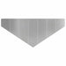 Gazonrand 4 st 100 x 45 cm Staal Zilverkleurig