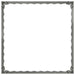 Gazonrand 4 st 60 x 60 x 20 cm Staal Zilverkleurig