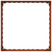Gazonrand 60 x 60 x 20 cm Staal Roestig