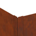 Gazonrand 60 x 60 x 35 cm Staal Roestig