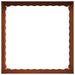 Gazonrand 60 x 60 x 35 cm Staal Roestig
