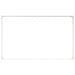 Gazonrand 100 x 60 x 20 cm Staal Wit