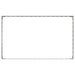 Gazonrand 4 st 100 x 60 x 20 cm Staal Zilverkleurig