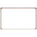 Gazonrand 100 x 60 x 20 cm Staal Roestig