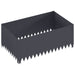 Gazonrand 100 x 60 x 35 cm Staal Antracietkleurig