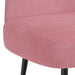 Beklede bank met rugleuning Roze 110 x 60 x 76 cm Fluweel