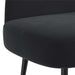 Beklede bank met rugleuning Zwart 110 x 60 x 76 cm Fluweel