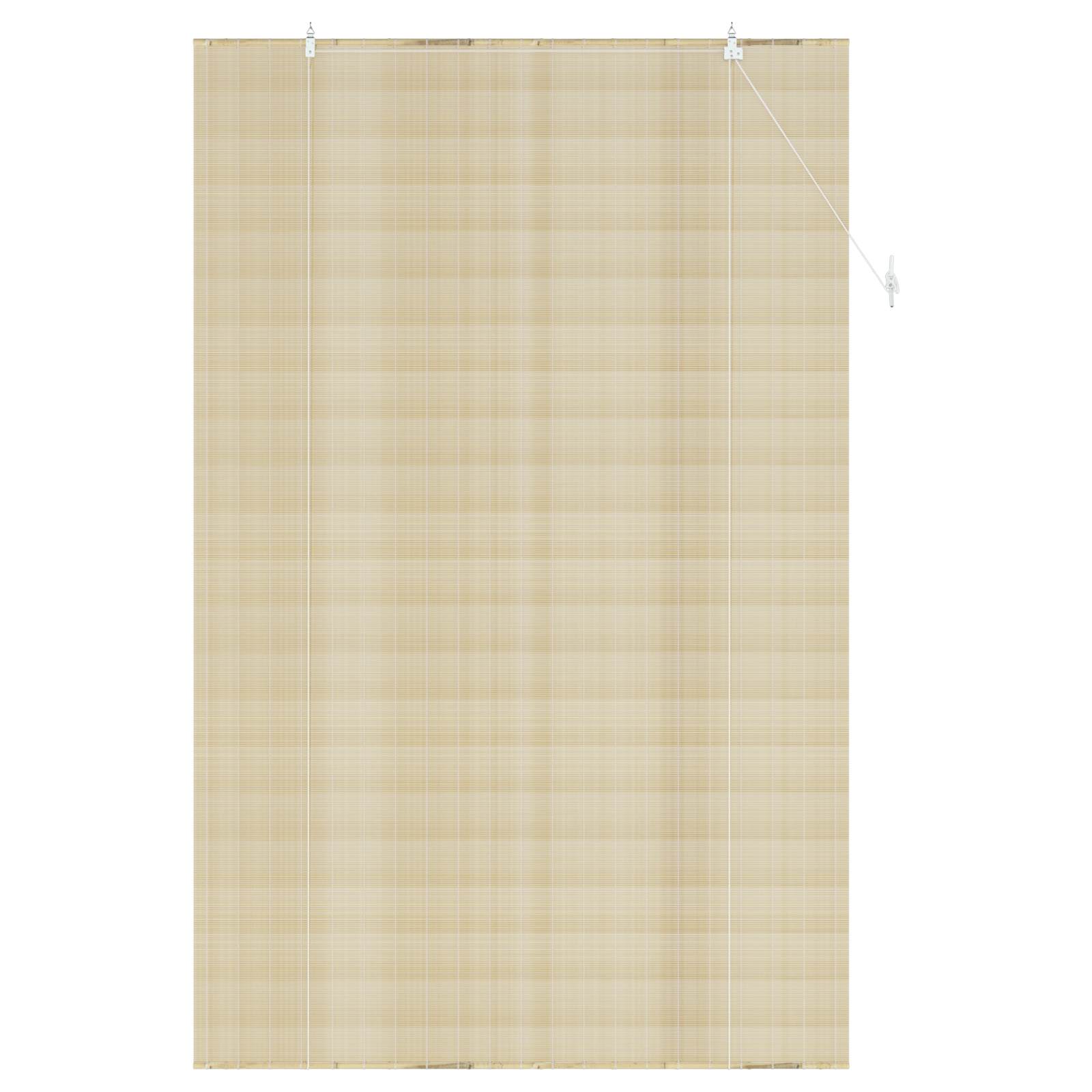 Rolgordijn Naturel 130 x 220 cm Bamboe