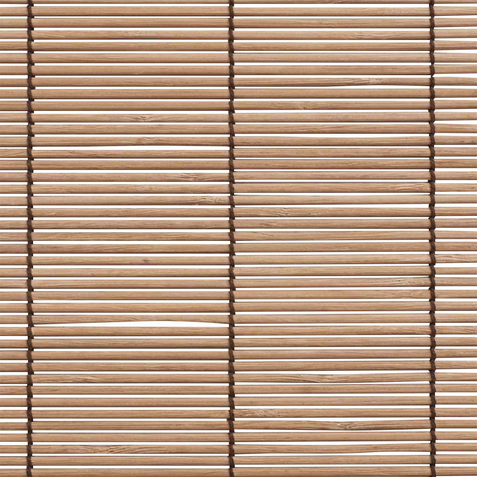 Rolgordijn Bruin 60 x 160 cm Bamboe