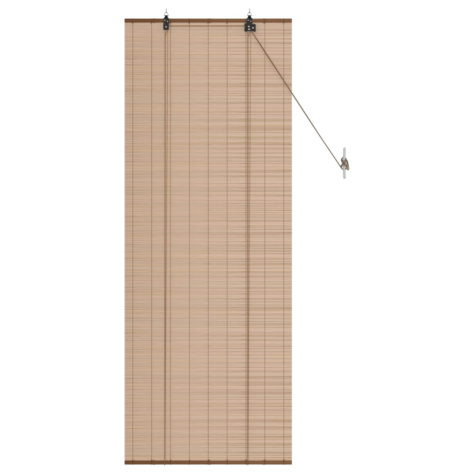 Rolgordijn Bruin 70 x 160 cm Bamboe