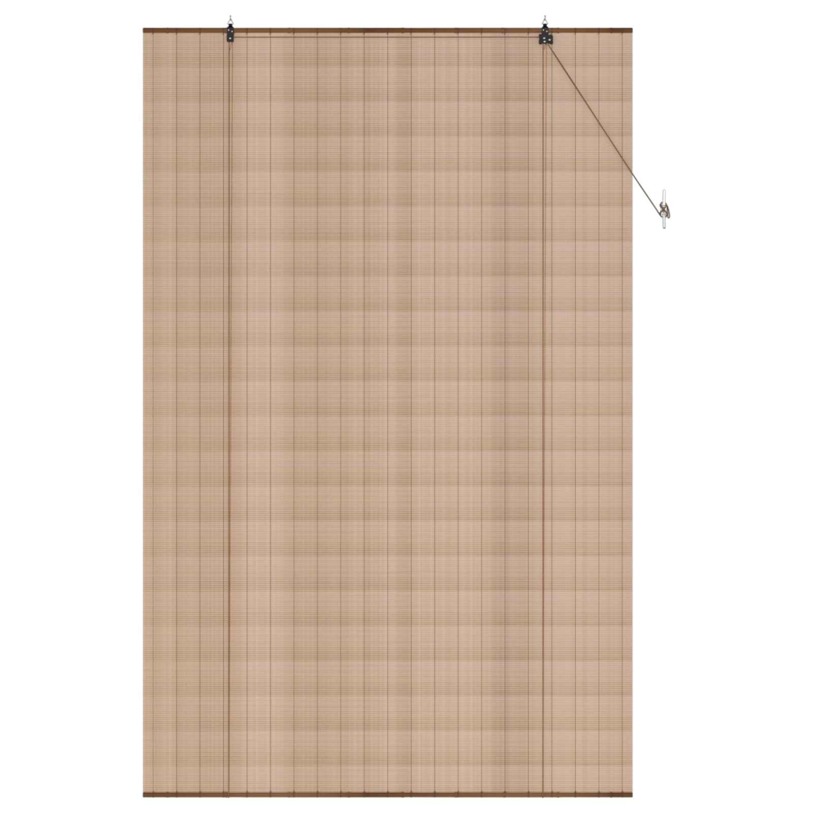 Rolgordijn Bruin 130 x 220 cm Bamboe