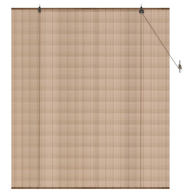 Rolgordijn Bruin 160 x 160 cm Bamboe