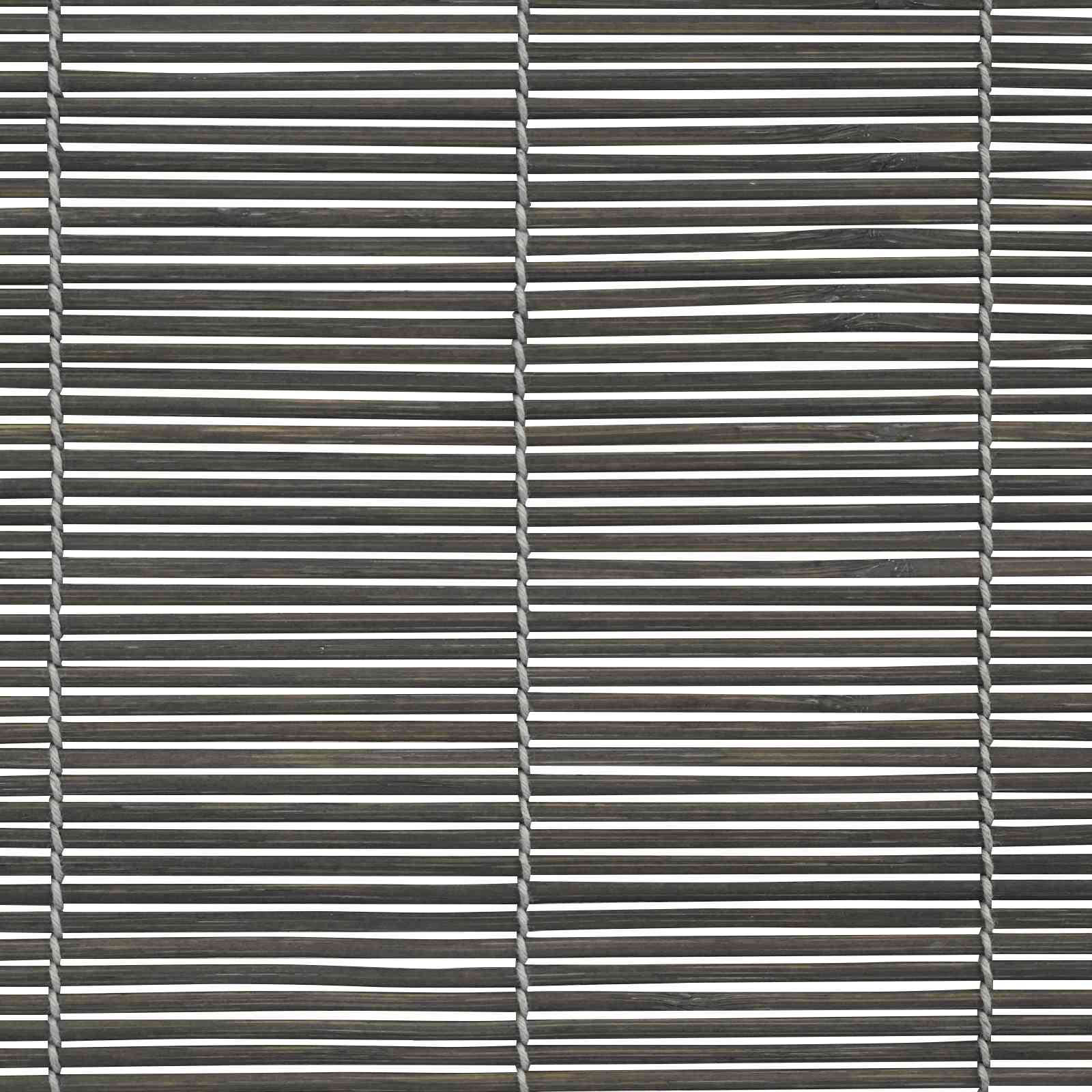 Rolgordijn Grijs 120 x 160 cm Bamboe