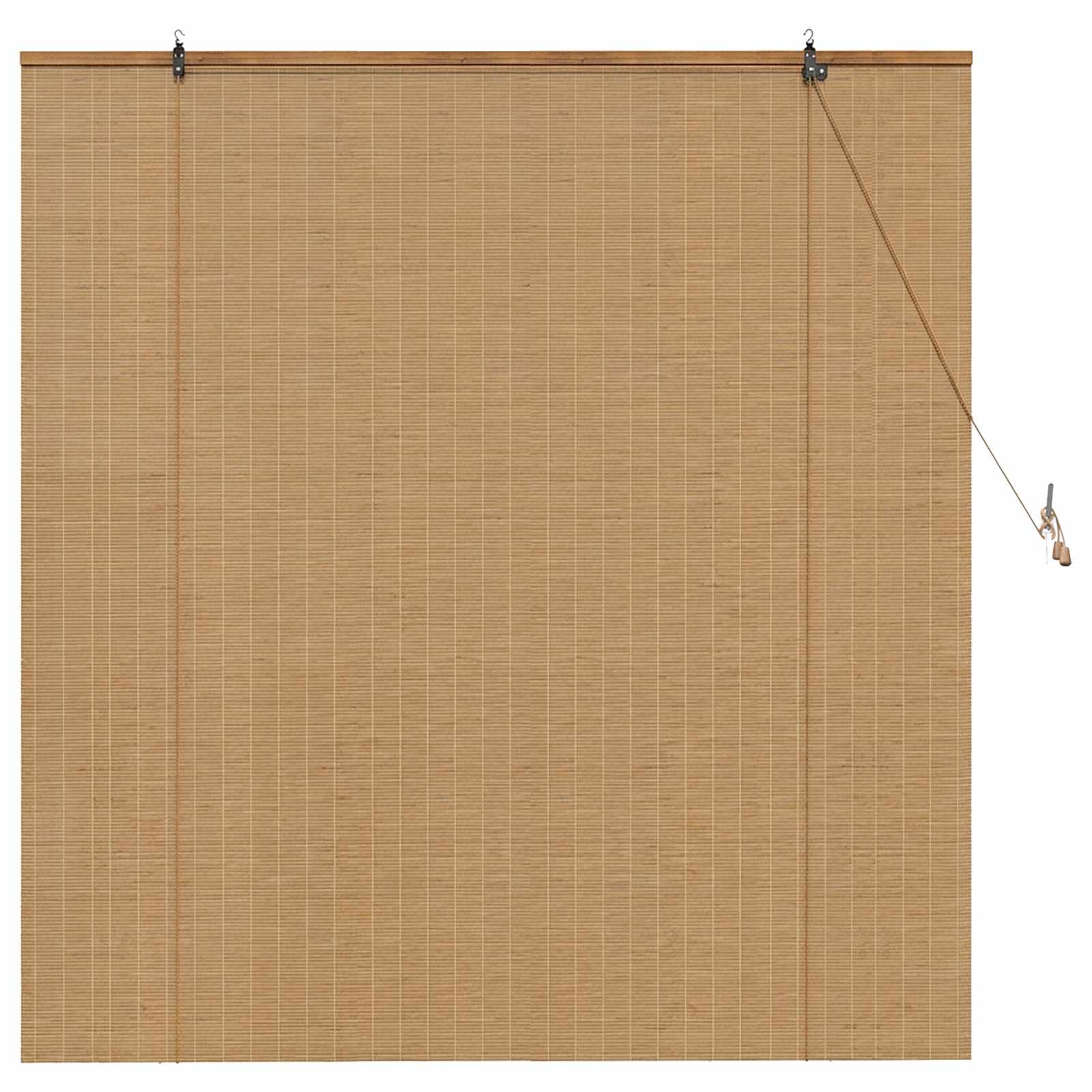 Rolgordijn Bruin 130 x 160 cm Bamboe