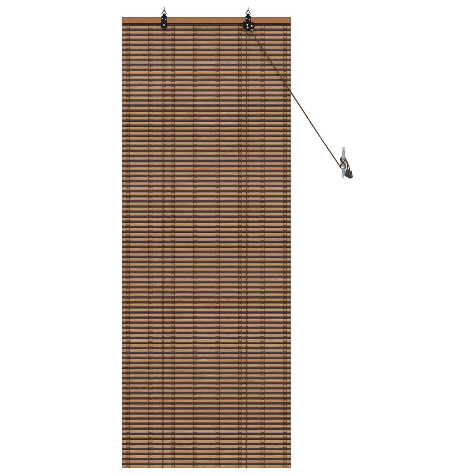 Rolgordijn Bruin 40 x 160 cm Bamboe