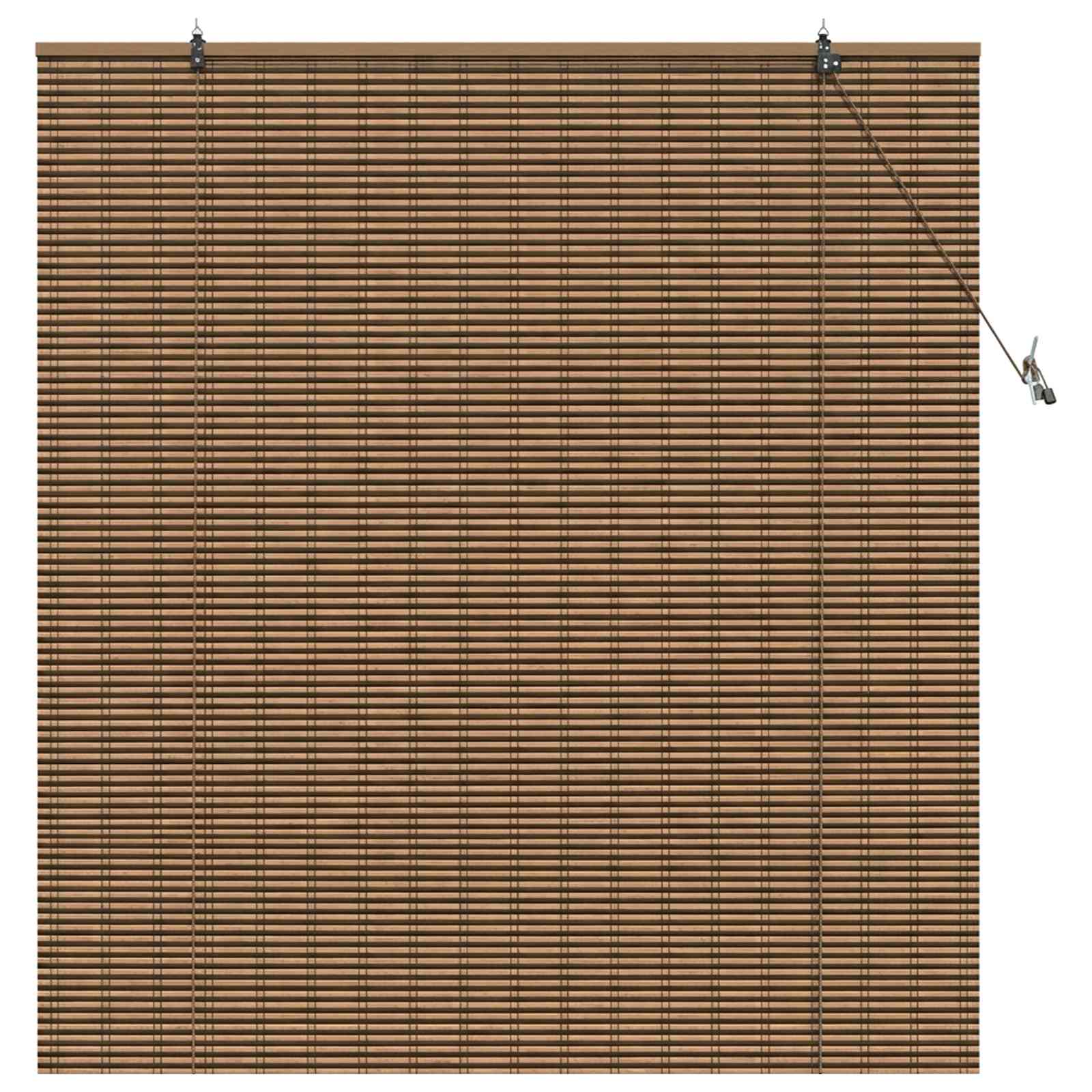Rolgordijn Bruin 160 x 160 cm Bamboe
