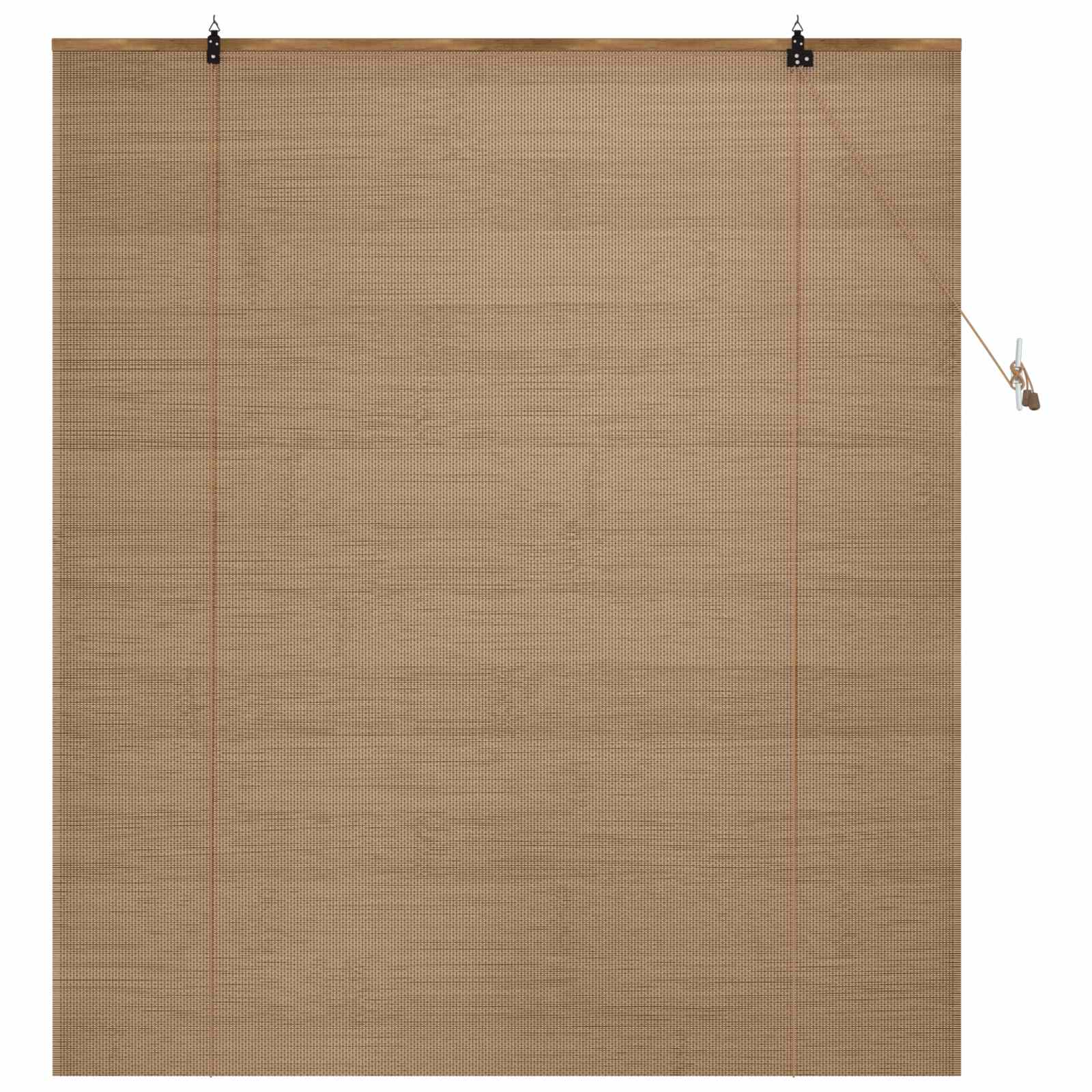 Rolgordijn Bruin 130 x 160 cm Bamboe