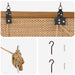 Rolgordijn Bruin 90 x 220 cm Bamboe
