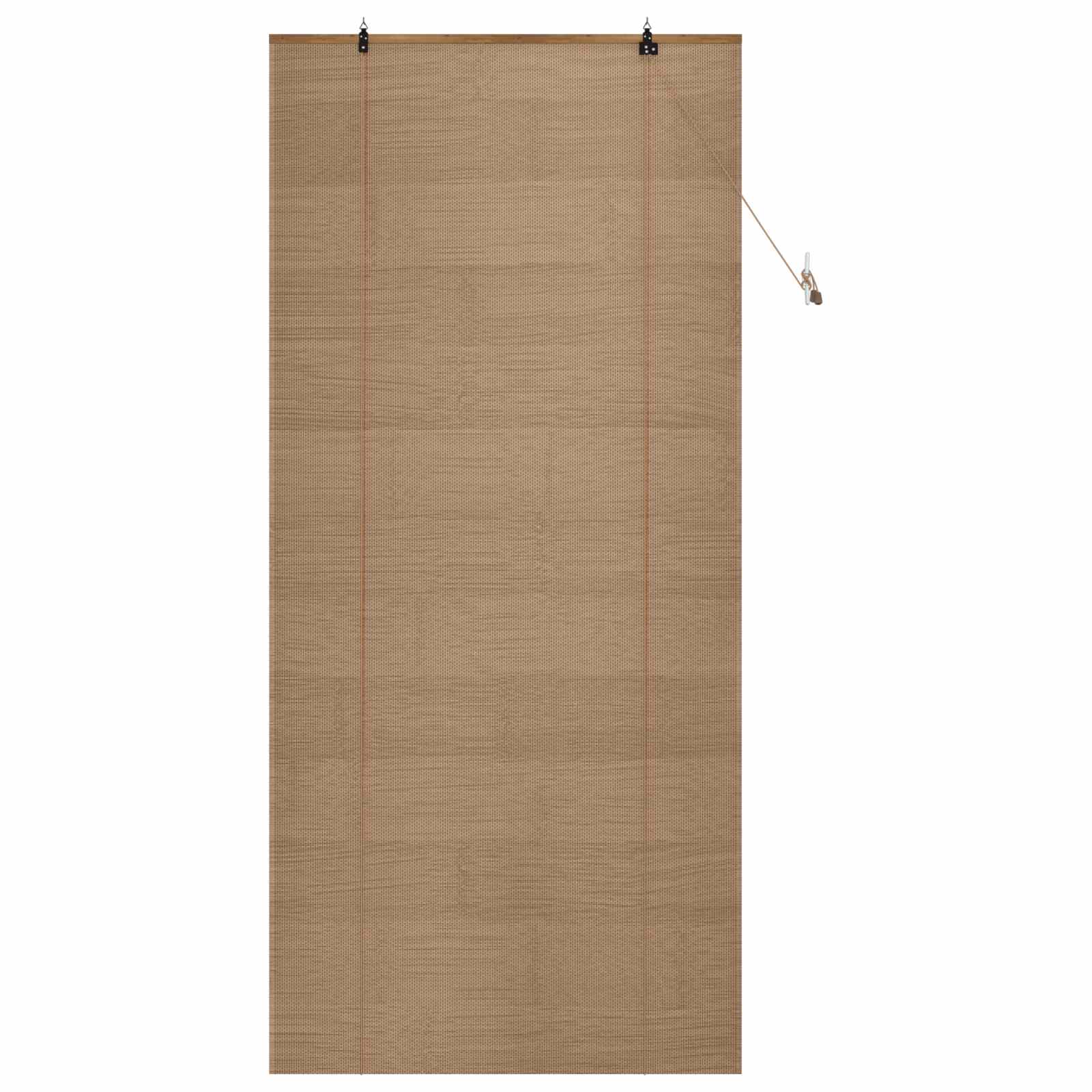 Rolgordijn Bruin 90 x 220 cm Bamboe