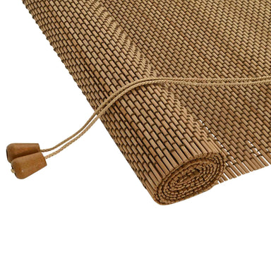 Rolgordijn Bruin 130 x 220 cm Bamboe