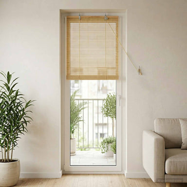Rolgordijn Naturel 70 x 220 cm Bamboe