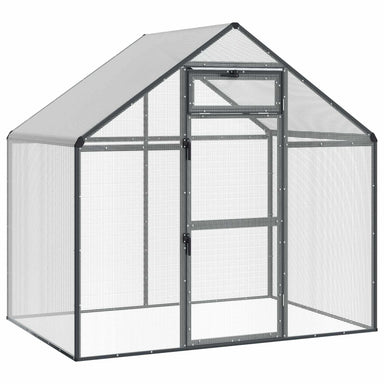 Vogelkooi Antracietkleurig 181,5 x 112 x 173,5 cm