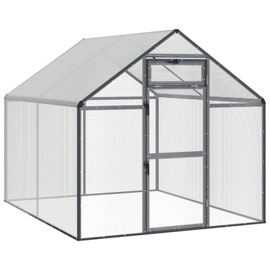 Vogelkooi Antracietkleurig 181,5 x 221 x 173,5 cm