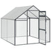 Vogelkooi Antracietkleurig 181,5 x 221 x 173,5 cm