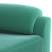 Bankstel 2 pcs Turquoise fluweel