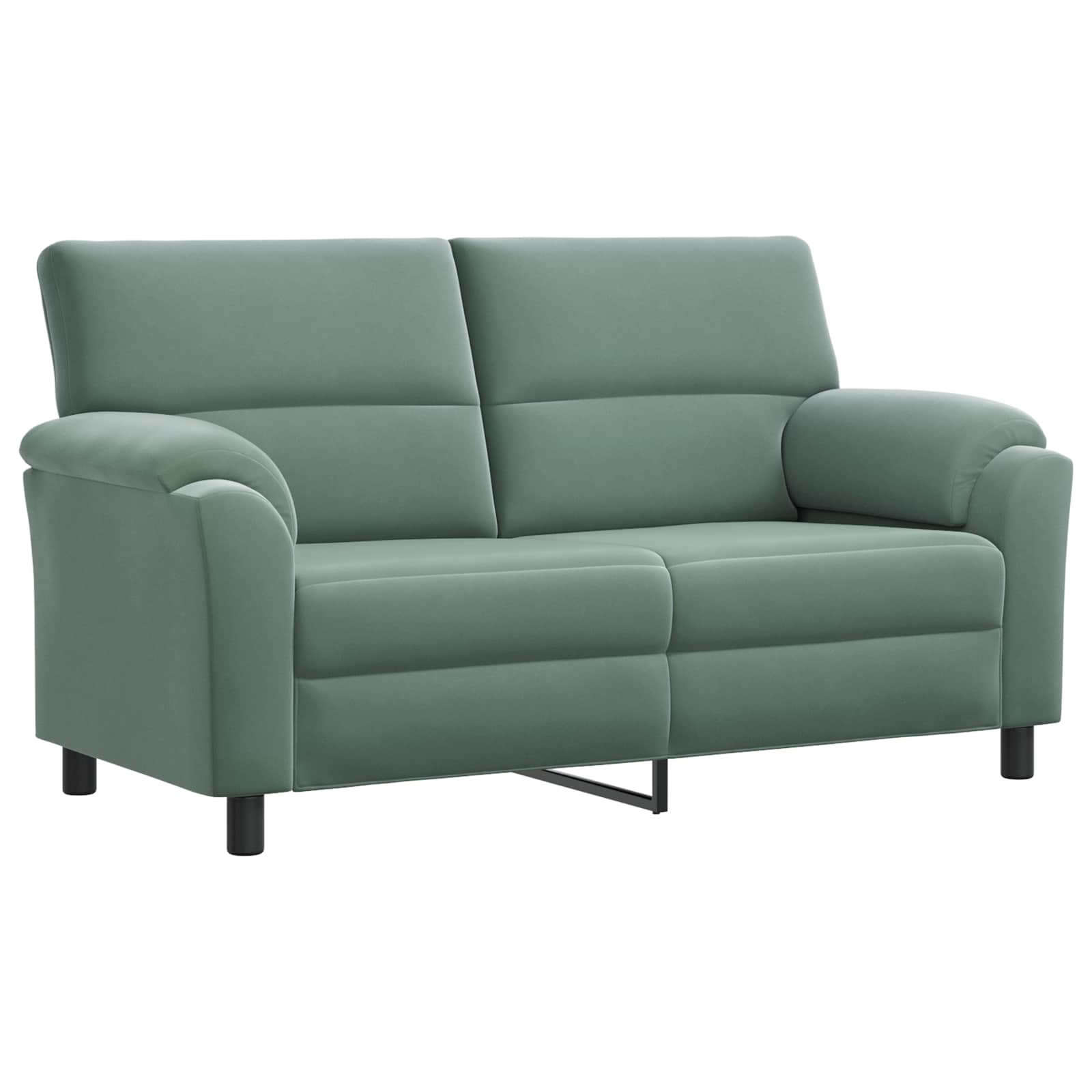 Bankstel 3 pcs Zeegroen fluweel