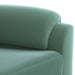 Bankstel 2 pcs Zeegroen fluweel