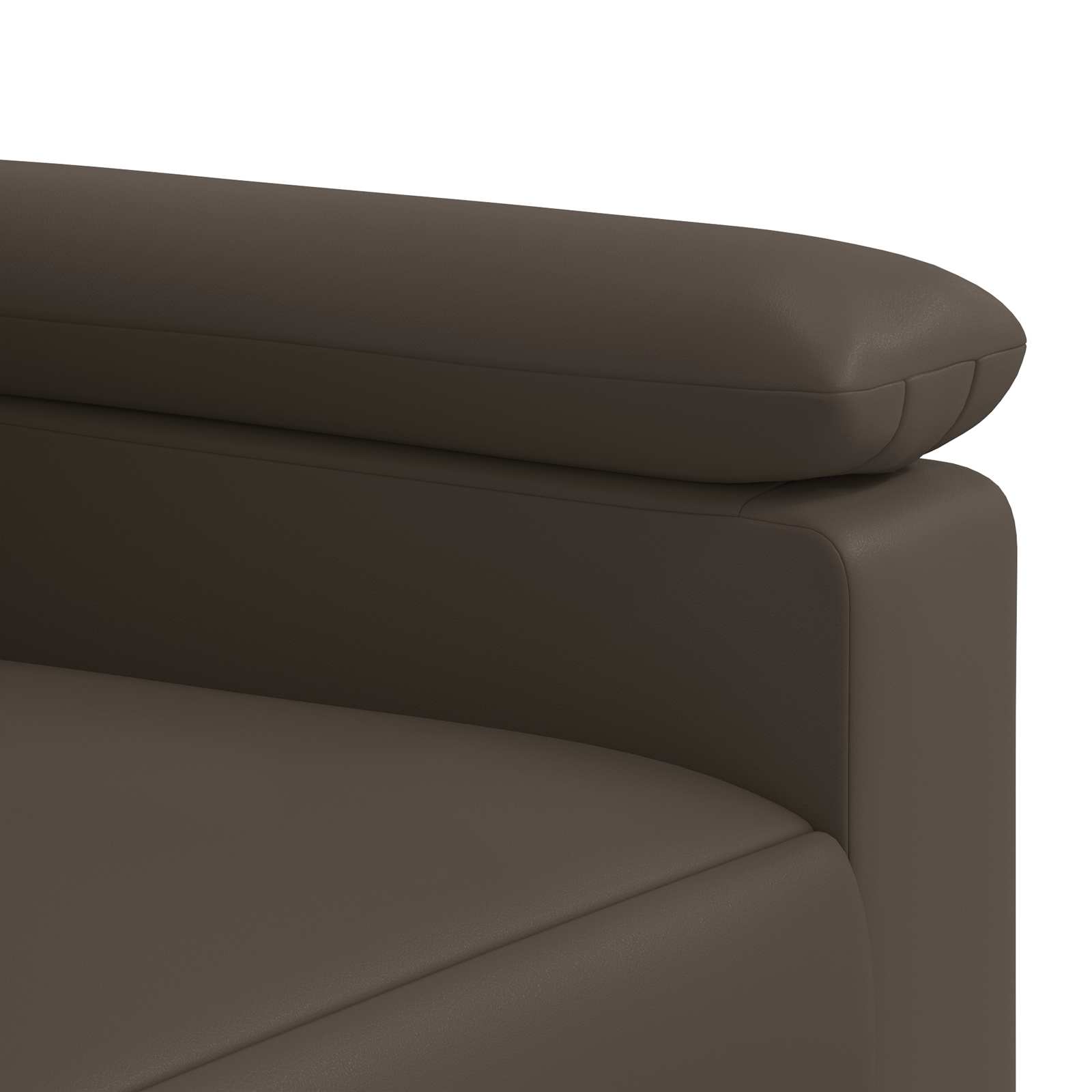 Bankstel 3 pcs Grijs Kunstleer