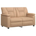Bankstel 3 pcs Cappuccino Kunstleer