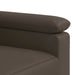 Bankstel 2 pcs Grijs Kunstleer