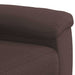 Bankstel 2 pcs Donkerbruin Stof