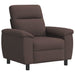 Bankstel 2 pcs Donkerbruin Stof