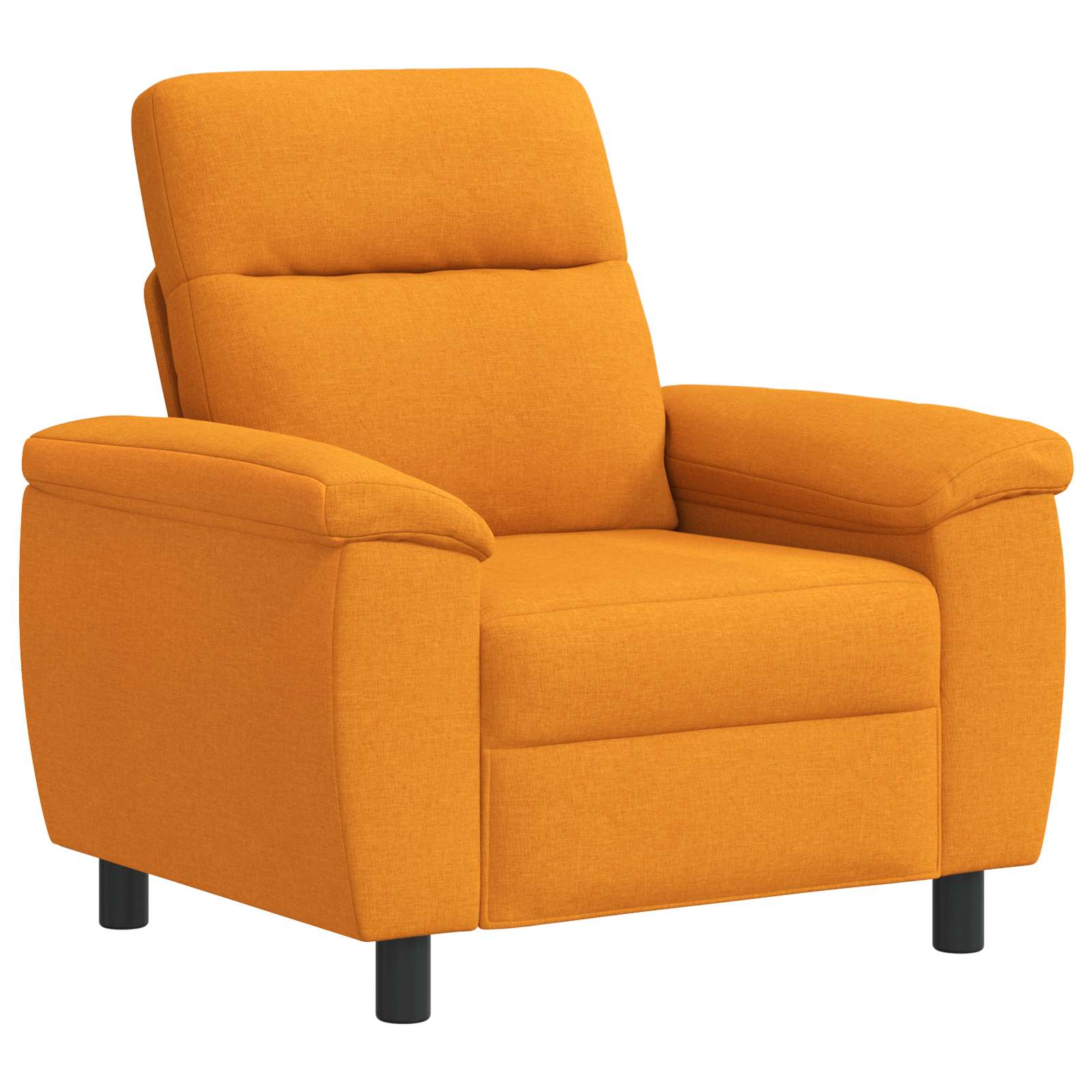 Bankstel 2 pcs Donkergeel Stof