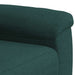 Bankstel 2 pcs Donkergroen Stof