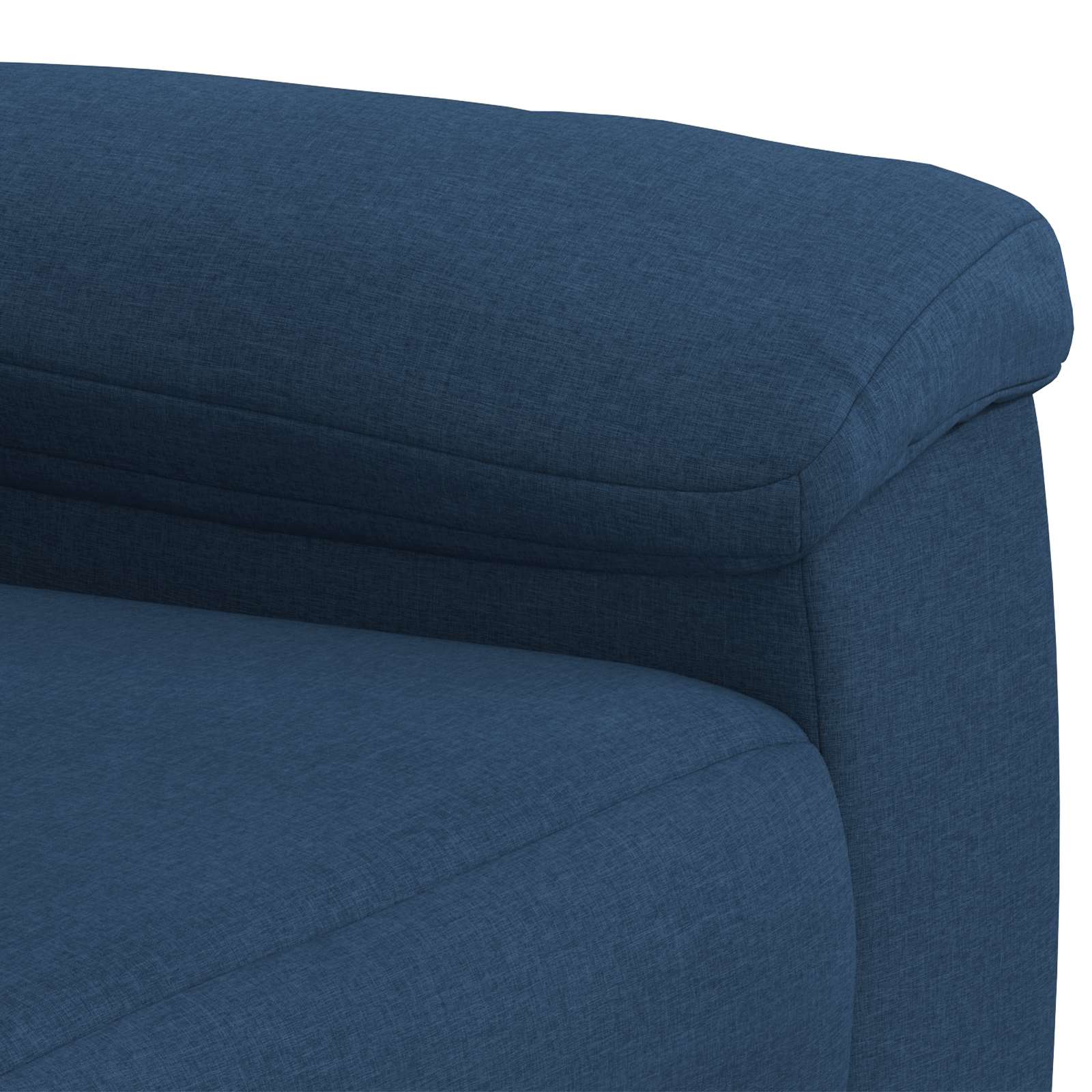 Bankstel 3 pcs Blauw Stof