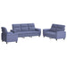 Bankstel 3 pcs Jeans Blauw Stof