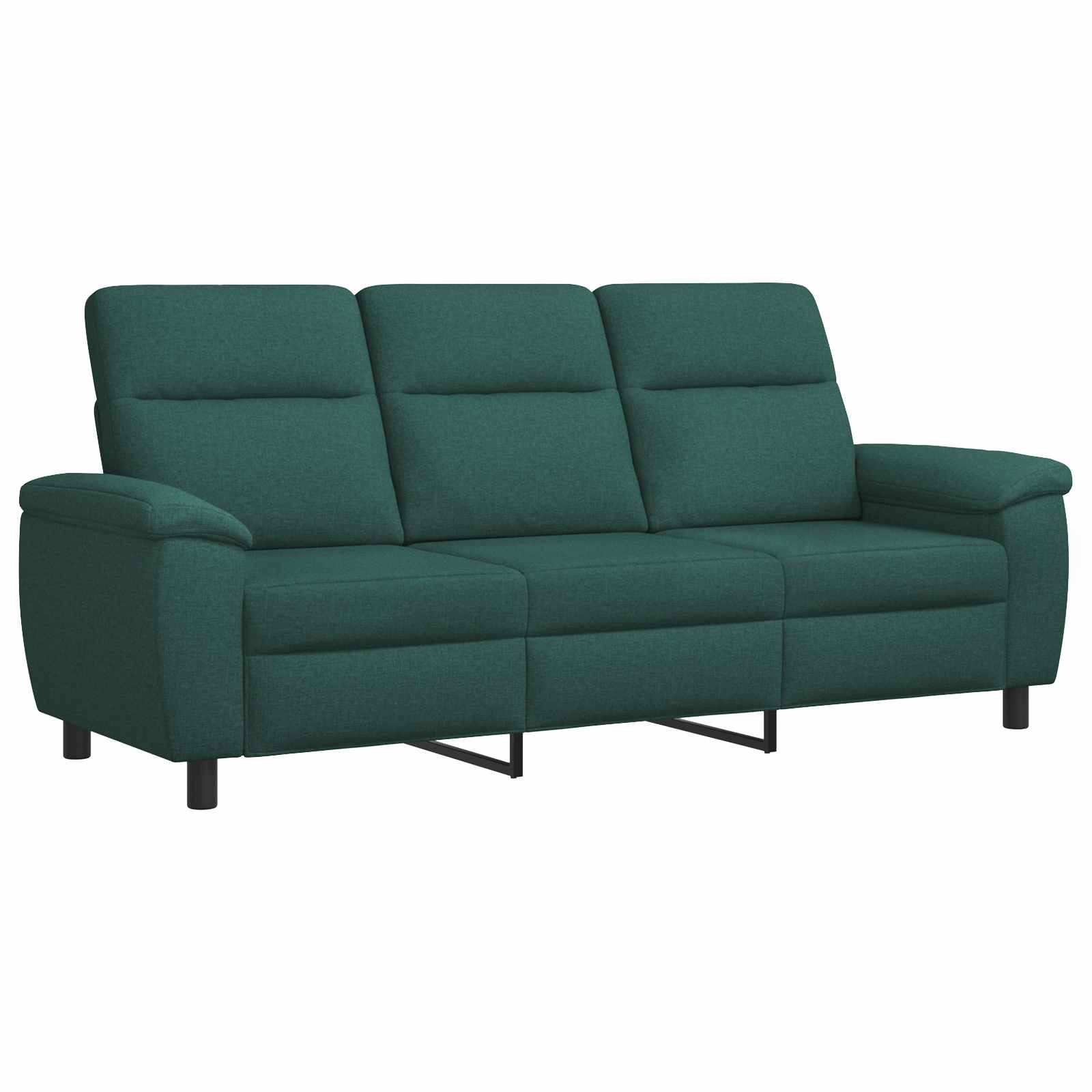 Bankstel 2 pcs Donkergroen Stof