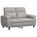 Bankstel 2 pcs Wolkengrijs Stof