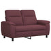 Bankstel 2 pcs Paars Stof