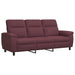 Bankstel 2 pcs Paars Stof