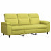 Bankstel 2 pcs Lichtgroen Stof