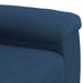 Bankstel 2 pcs Blauw Stof
