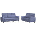 Bankstel 2 pcs Jeans Blauw Stof